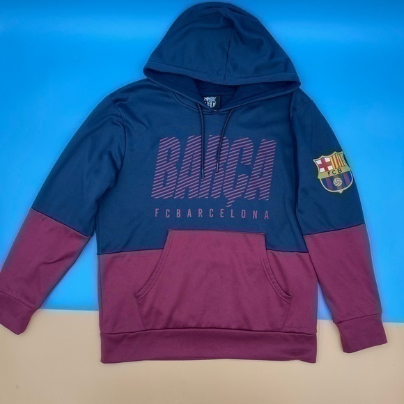 Soccer FIFA FC BARCELONA Hoodie - Picture 1 of 4